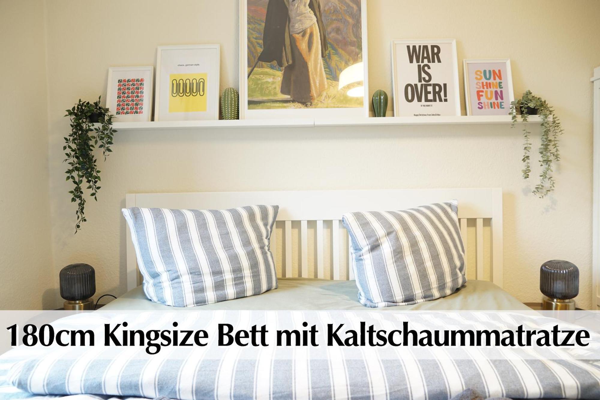 Grossraum-Apartments Mit 2Sz, Wz, Kueche, Smart-Tv, Parken, Etc Erfurt Phòng bức ảnh