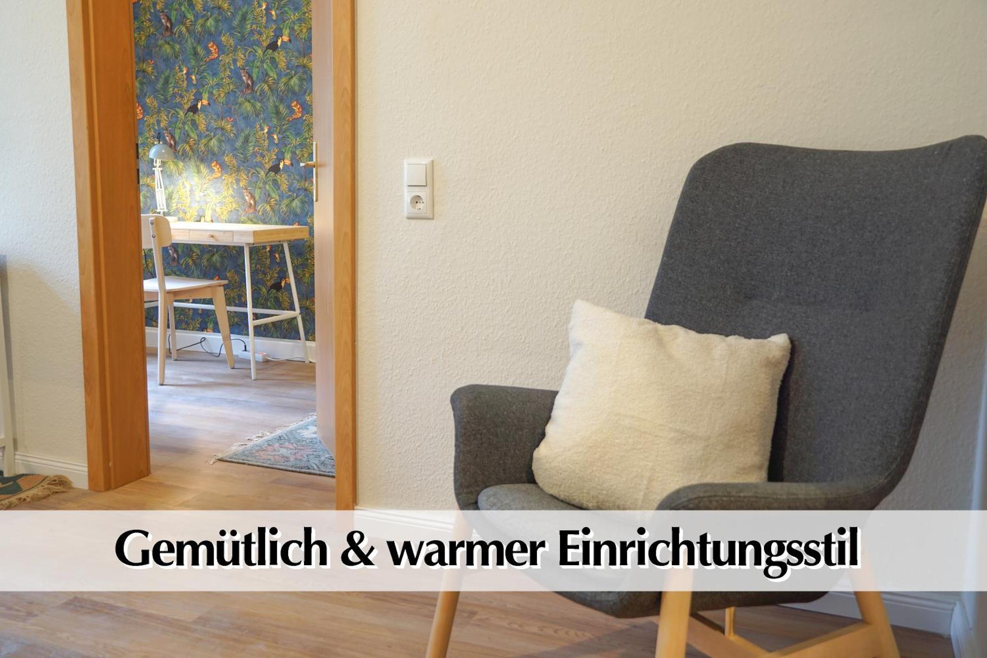 Grossraum-Apartments Mit 2Sz, Wz, Kueche, Smart-Tv, Parken, Etc Erfurt Phòng bức ảnh